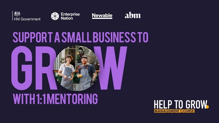 Help to Grow: Management Course – Become a mentor and help a small business grow