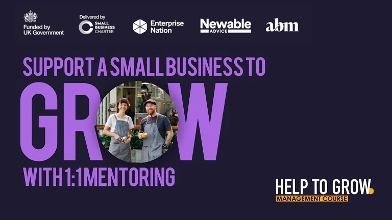 Help to Grow: Management Course – Become a mentor and help a small business grow