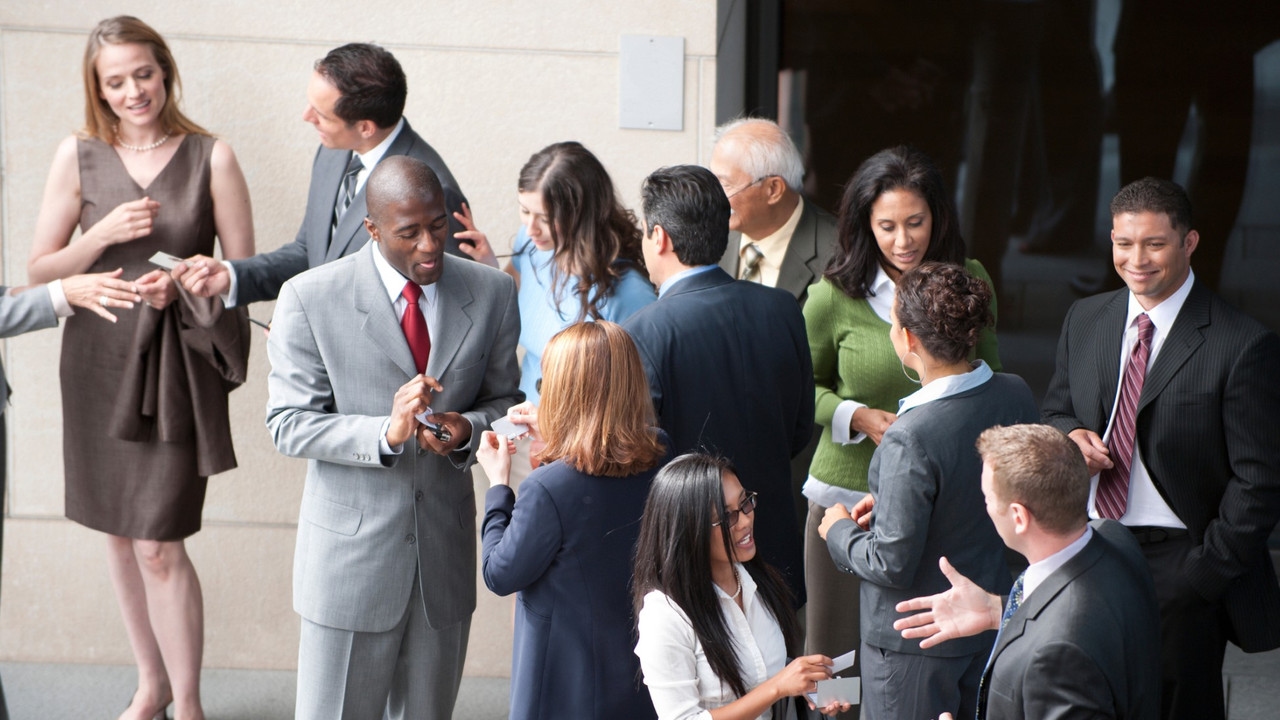 How to network successfully in person